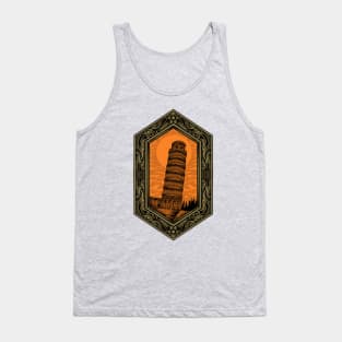 Pisa tower vintage Tank Top